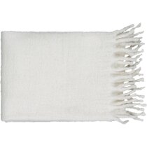 White Wool Blankets Throws You ll Love Wayfair